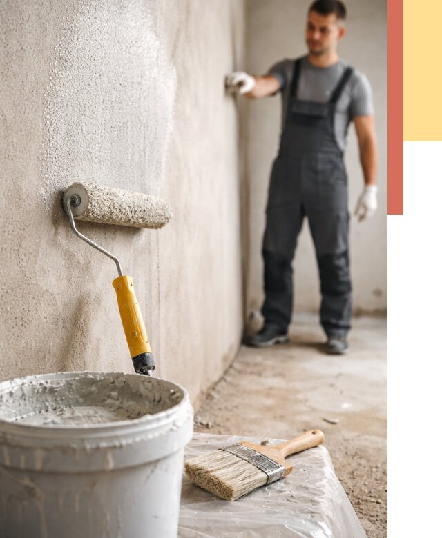 Нанесение бетоноконтакта на стены в Санкт-Петербурге от 4464 руб. быстро и недорого | ОТДЕЛОЧНИК-Снк