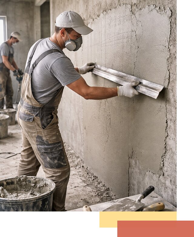 Штукатурка бетонных стен в Санкт-Петербурге качественно и долговечно