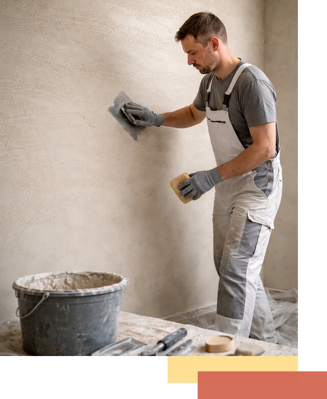 Декоративная штукатурка травертин в Санкт-Петербурге для стен и потолков