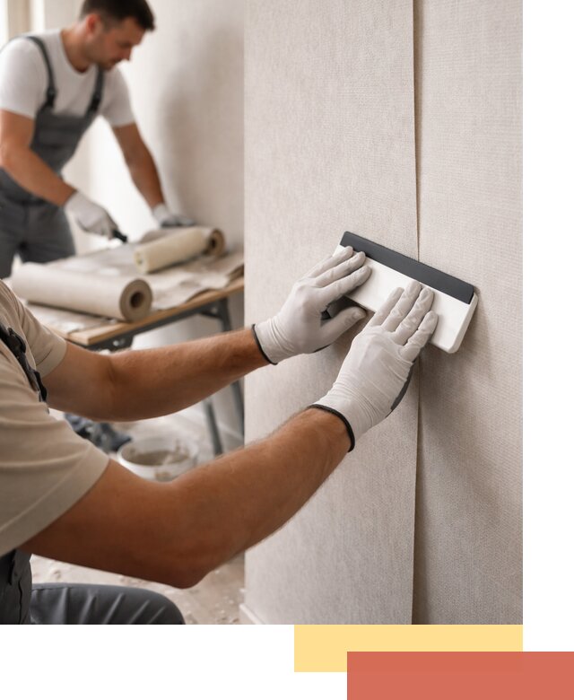 Поклейка обоев под покраску в Санкт-Петербурге профессионально и быстро